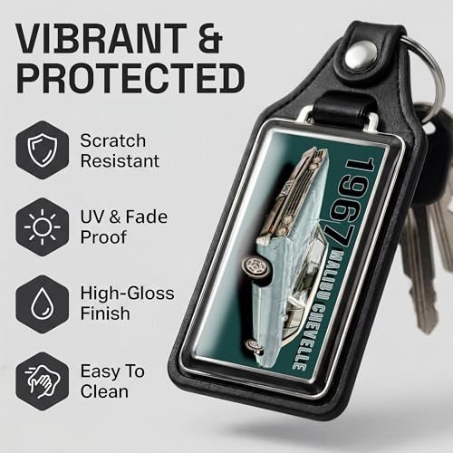 Image of Brotherhood Car Key Chain for Chevelle - Classic Models Keychain for Men and Women Gift Key Ring