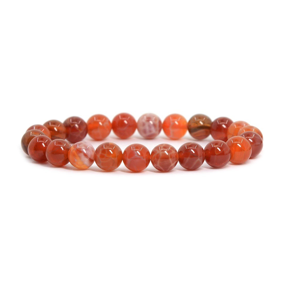 Justinstones Gem Semi Precious Gemstone 8mm Round Beads Stretch Bracelet 7 Inch Unisex - Image 7