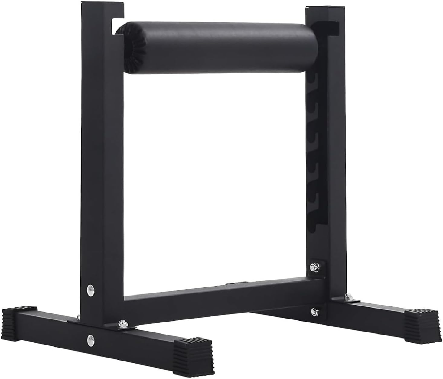 Bulgarian Split Squat Stand, 7-Level Adjustable Squat Stand with Padded Roller for Single Leg Squats & Lunges, 350lb Capacity Home Gym Leg Workout Equipment