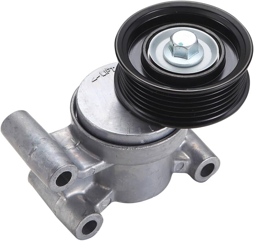 binopoly 38357 Drive Belt Tensioner Assembly With Pulley For 2004-2013 Mazda 3/Axela/5 OE#89625 1251661 5M5Q6A228AB L37215980 L37215980C LF5015980 LFY115980 30684344 31251845 3M5Q6A228AB