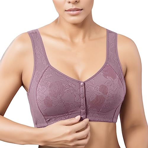 Soutien-gorge de style débardeur gris en coton pour le cocooning quotidien
