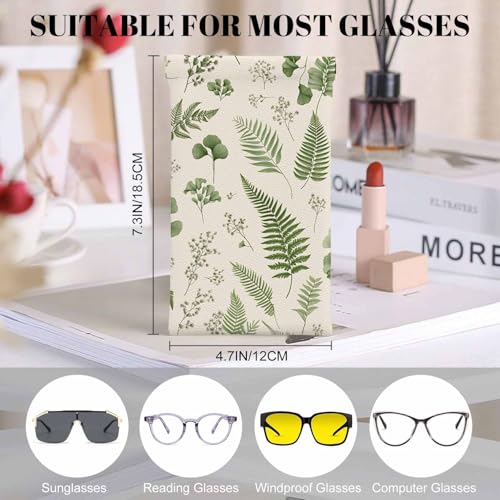 Image of Dragonfly Glasses Case Lightweight Glasses Cases PU Sunglass Organizer Eyeglasses Case Glasses Cases For Men Women