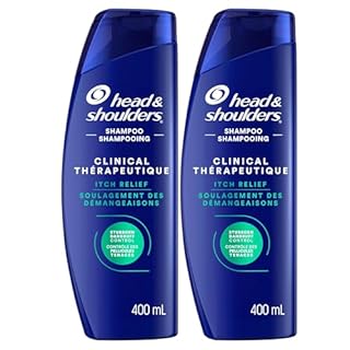 Head & Shoulders Clinical Shampoo for Stubborn Dandruff, Twin Pack, 800 mL Total