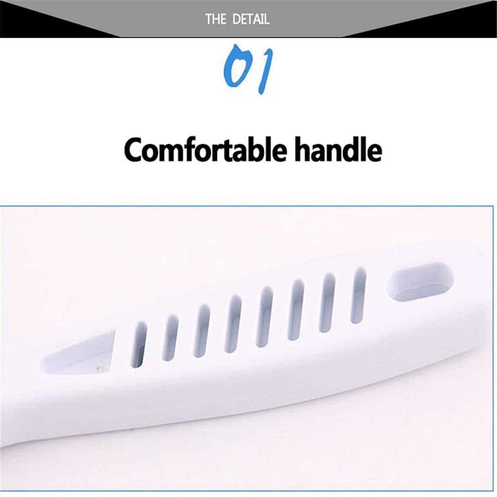 Peine de rastrillo Blanco para Perros, Cepillo para Pelo Corto y Largo, para Quitar Gatos, Cepillo para Perros, Herramientas de Aseo, Suministros para Perros y Mascotas liujiapeng55 (Blanco)