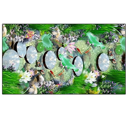Alfombra pasillo antideslizante 60x170 cm de comedor lavable con trasera TPR 2