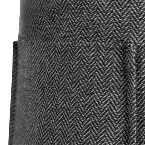 Mens Vintage Tweed Suit Vest Herringbone Workwear Western Classic Waistcoat Work Lapel Suit Vest with Pockets4