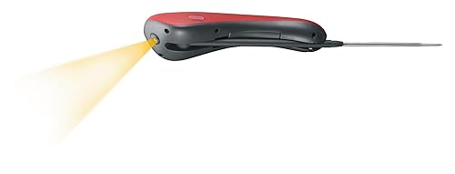 Miniatura 5 de Polder Safe Serve Termómetro de lectura instantánea con antorcha rojo