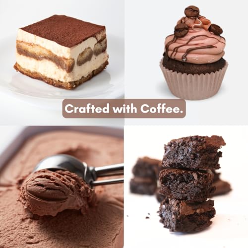 Image of Civilized Coffee Grande Espresso Powder for Baking & Desserts, 6 oz | 100% Colombian Coffee, Rich Espresso Flavor, Fine Powder, Dissolves Instantly, Smoothies & Recipes