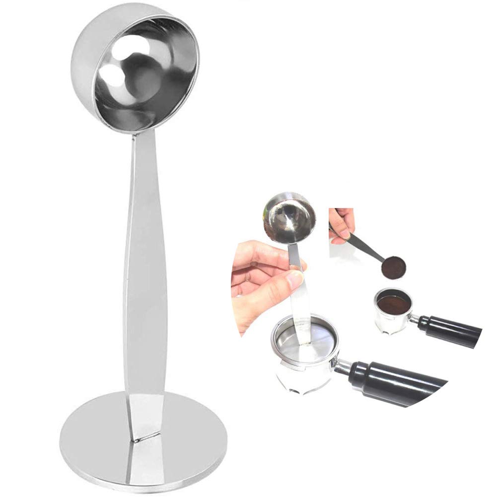 Buy 2 in 1 Coffee Spoon BeanPowder Presser, DualPurpose Espresso