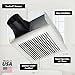 Broan-NuTone Bathroom Exhaust Fan, Easy Install, Powerful 110 CFM, Quiet 1.0 Sones, Energy Star