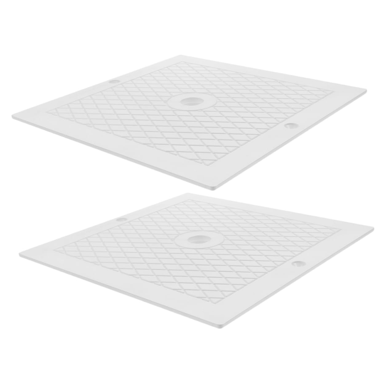 2 Piezas Tapa Cuadrada para Piscina Repuesto Resistente de Skimmer y Duradera para Accesorios de Depuradora