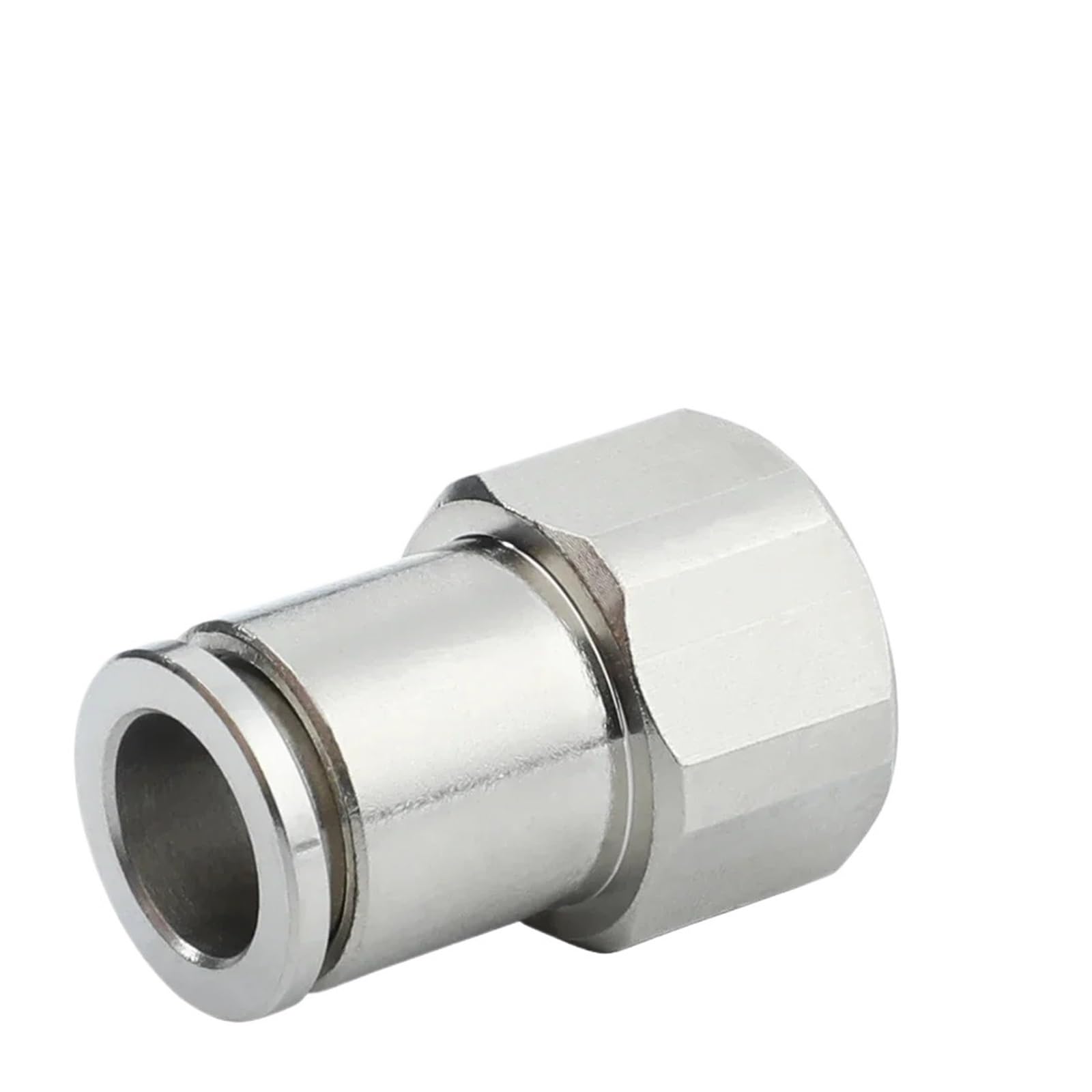 5/10 pièces PCF 4MM 6MM 8MM 10MM 12MM 1/2 1/8 3/8 1/4 tuyau d'air pneumatique tuyau droit en laiton raccords connecteur connexion(10 (Hose O.D. 10MM),R1-8 in 5pcs)