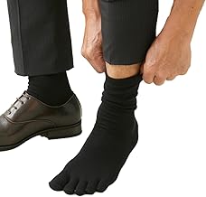 BS Fine Wear Bedrock Bath BL0005 5-Toe Socks, No Stuffy, Warm To The Tip Of Your Toes, Keeps Your Feet Cool, No Pressure On Your Toes, Unisex, Made in Japan