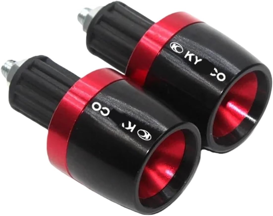 Motorcycle Handlebar End Plug Motorcycle CNC Handlebar Grips Bar Ends Plug for KYMCO Downtown 125 200 250 300/i 350i K-xct 300 Xciting 250 300 400/i
