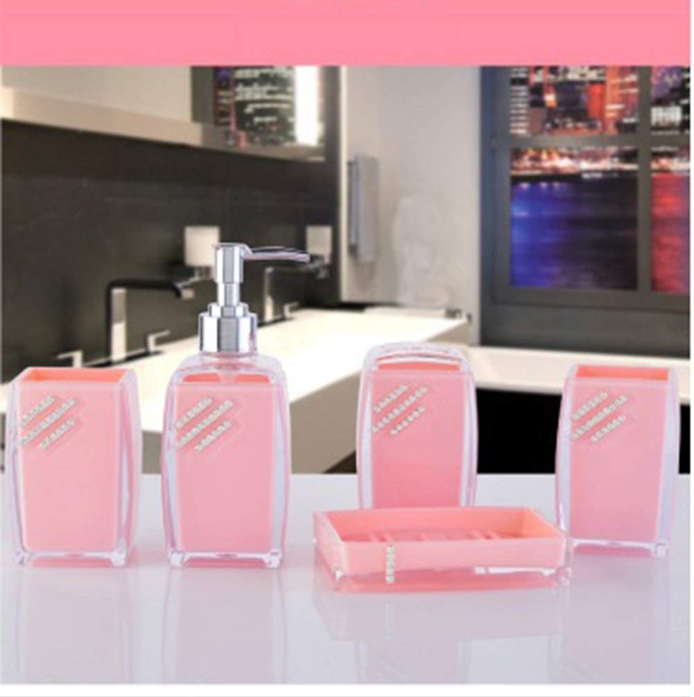 Kit de lavage blanc diamant : résolvez le désordre de votre salle de bains avec 5 pièces