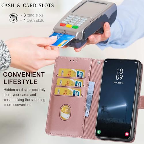 Kenhoner KH-US-101 Designed For Iphone 12 Pro Max Case Wallet,Women Flip Folio Cover thumb #4