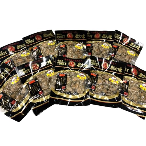 TOMZY 鶏ハラミ炭火焼10個セット(120g/10個&ゆず胡椒付き) 鶏肉 ハラミ 炭火焼 炭火焼き 国産 セット 柚子胡椒 小分け