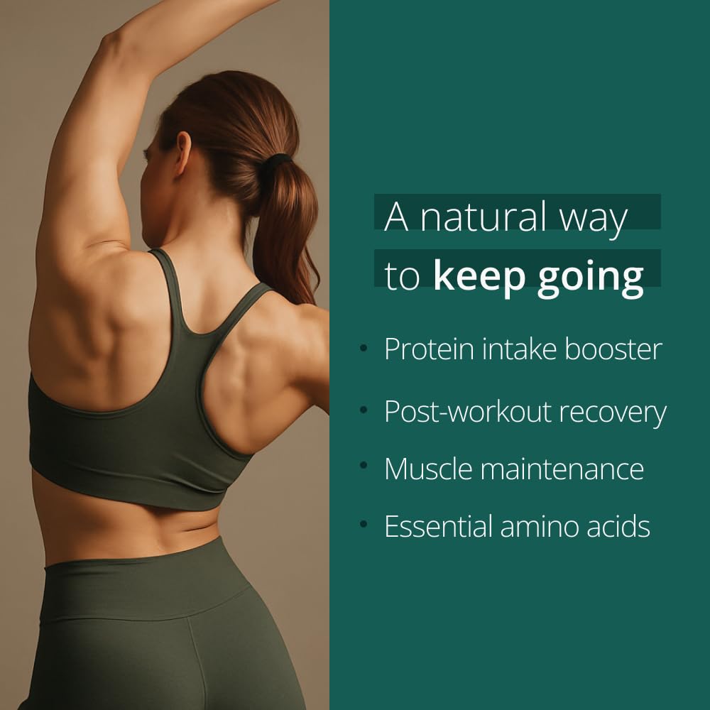 Intenson Proteine di Canapa Bio, 500 g, Biologico Certificato UE, Alto Contenuto Proteico, Supporta il Mantenimento e la Rigenerazione Muscolare, Vegano, Senza Glutine, Senza Additivi, Senza Lattosio