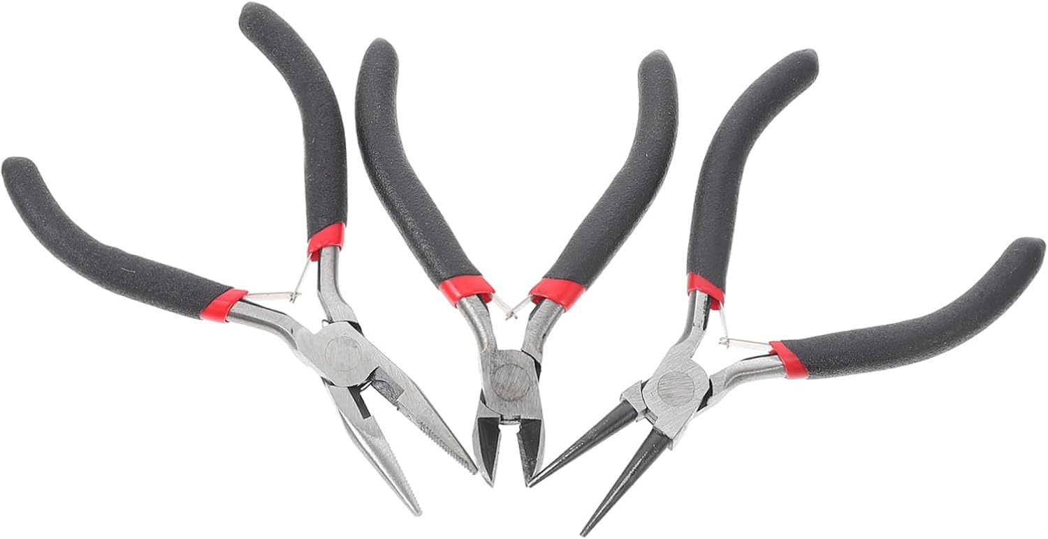 3pcs Jewelry Making Pliers Set for DIY Handmade Wire Tools