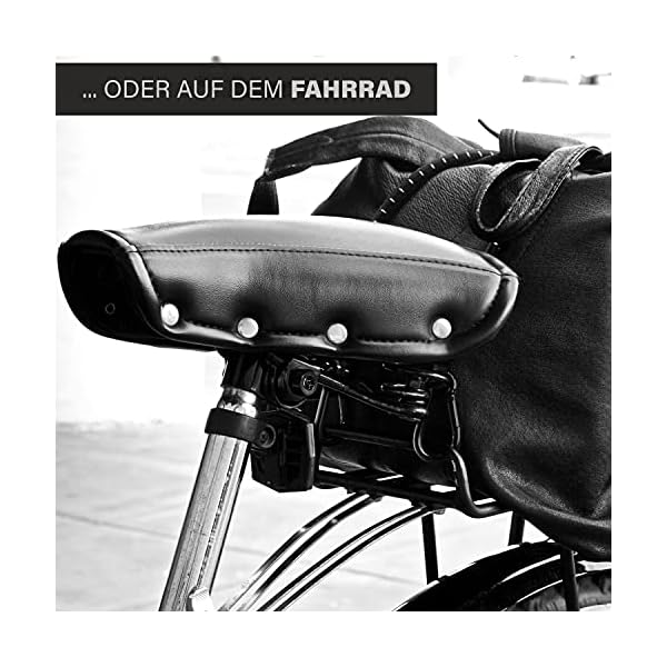 CLIFFORD Spanngummi mit Karabiner - 30 cm bis 140 cm I Robuste Spanngurte mit Haken I Spanngummi mit Haken fÃ¼r Kofferraum, Fahrrad, Sonnensegel I Expander mit Karabiner I Gummispanner Spannseil – Bild 6