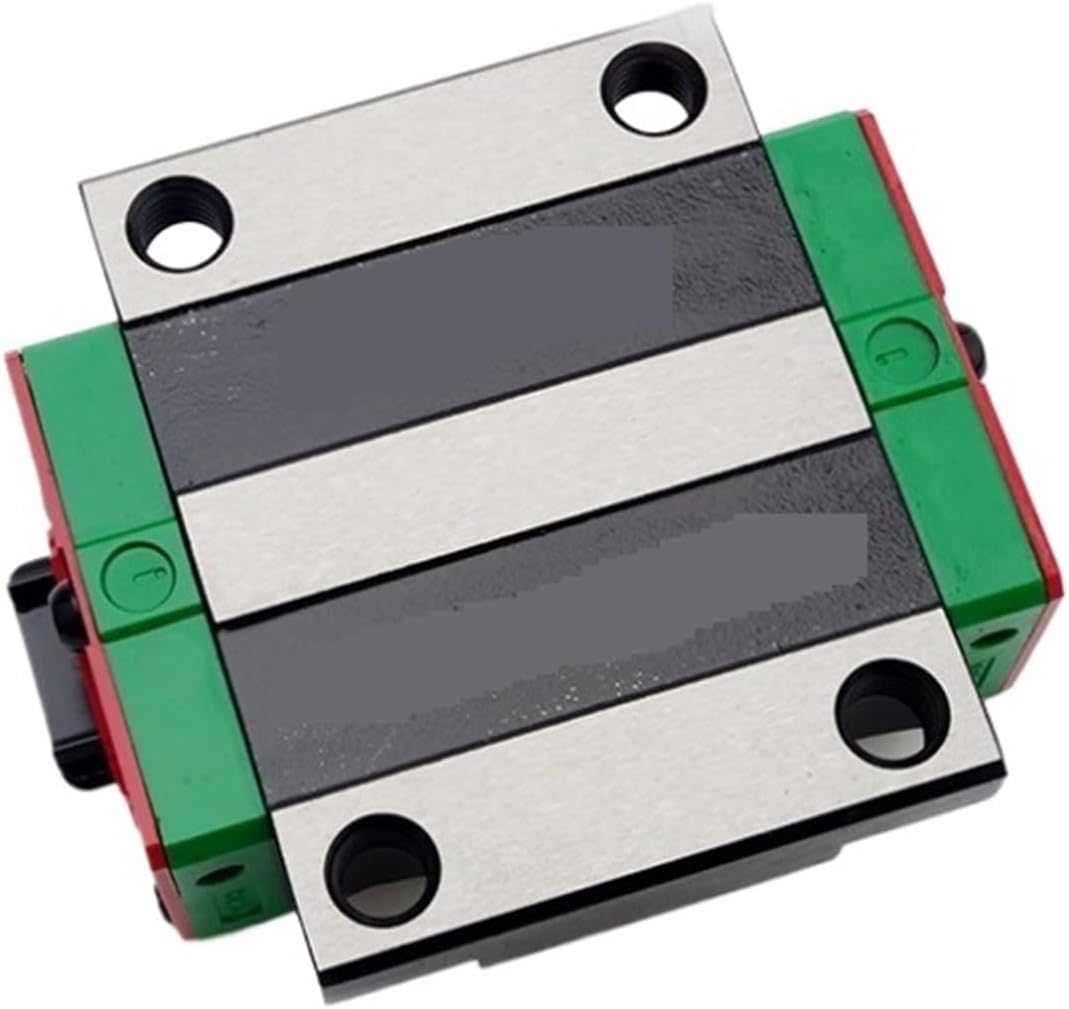 Metal Linear Motion Guide Sliders 1pcs Linear Rail Guide HGR30 -L 400mm + 1pcs HGW30CA HGW30CC Flange Block for CNC