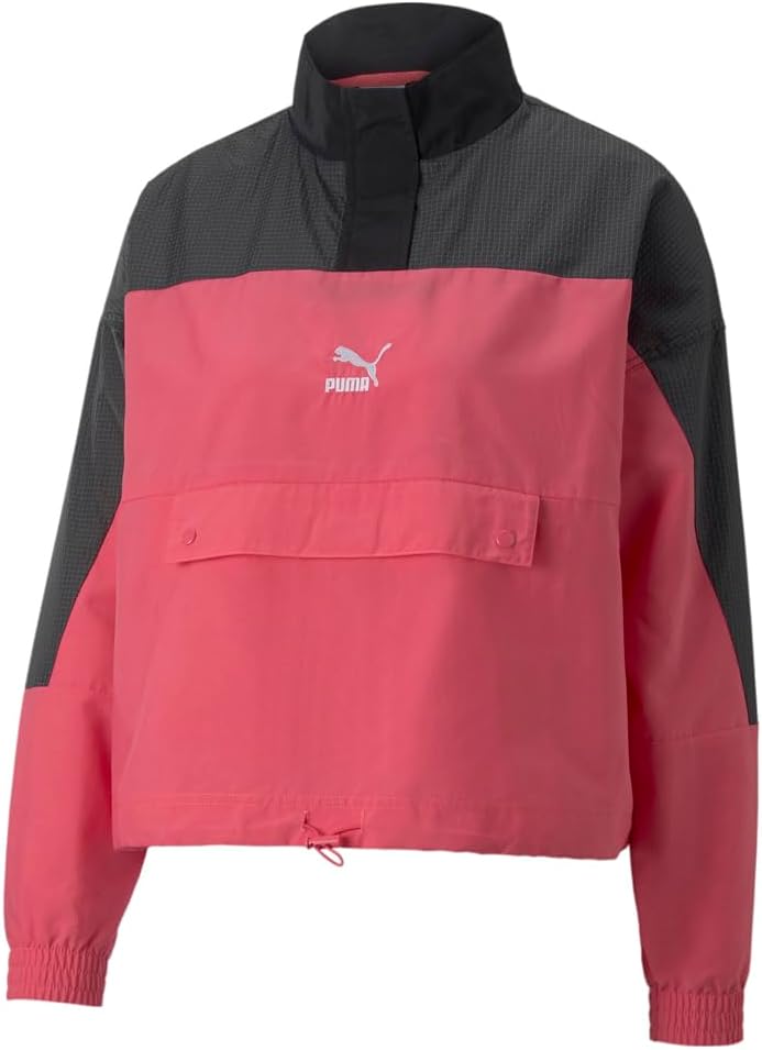 PUMA Womens Swxp Relaxed Half Zip Woven Jacket Botswana Ubuy