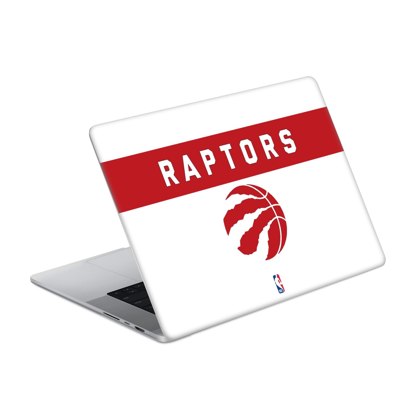 Autocollant MacBook Pro 16 A2485 vinyle blanc Toronto Raptors - 7