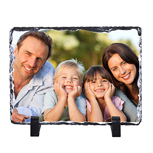 Itoda CUSTOM ROCK Personalized Rock Slate Photo, Custom Diy Picture Plaque Frames thumb #5