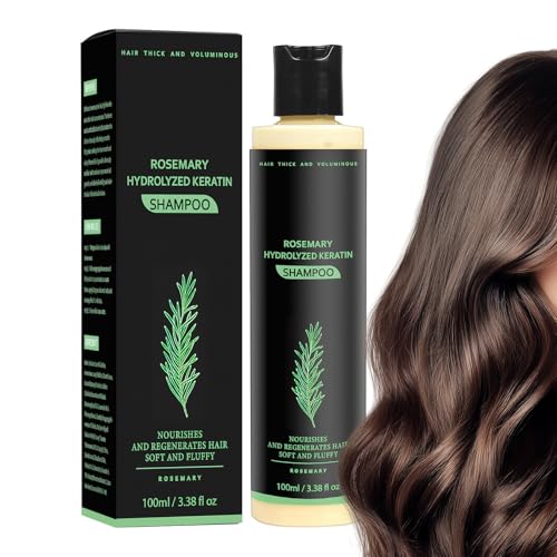 Champú De Romero Para El Crecimiento Del Cabello | Champú Espesante 100 Ml | Champús Para Mujeres Con Caída Del Cabellos | Champús Nutritivos Para El Cabello | Para Hombres Adultos Cuidado Posparto