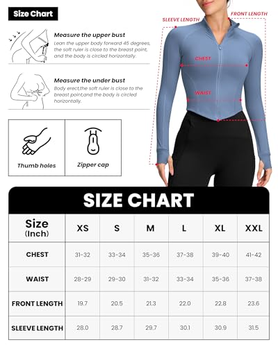 Avgo Bbl Jackets For Women Full Zip Cropped Running Athletic Workout Jacket Slim Fit Tops Yoga Gym Sweaters thumb #5