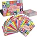Alphabet Go Fish Flash Cards, Educational ABC Letters Animals Learning Memory Matching Card Game,Old Maid, Slap Jack for Preschoolers, Kids Uppercase, Lowercase, Picture Recognition - 52 Cards