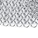 Sunicon Stainless Steel Cast Iron Cleaner, 7.09inch Chainmail Scrubber for Cast Iron Pan Pre-Seasoned Pan Dutch Ovens Waffle Iron Pans Scraper Cast Iron Grill Scraper Skillet Scraper