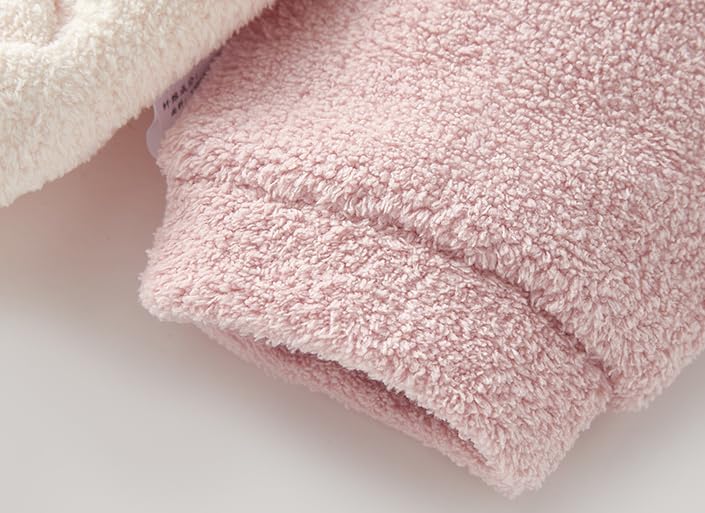 Baby Gilrs Hooded Jacket Soft Winter Warm Fleece Hoody Outerwear Jacket Coat - Image 6