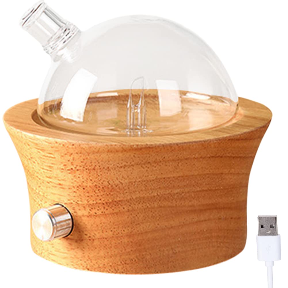 Amazon.co.jp: YUYAKESHI アロマディフューザー 水や熱を使わない 木製