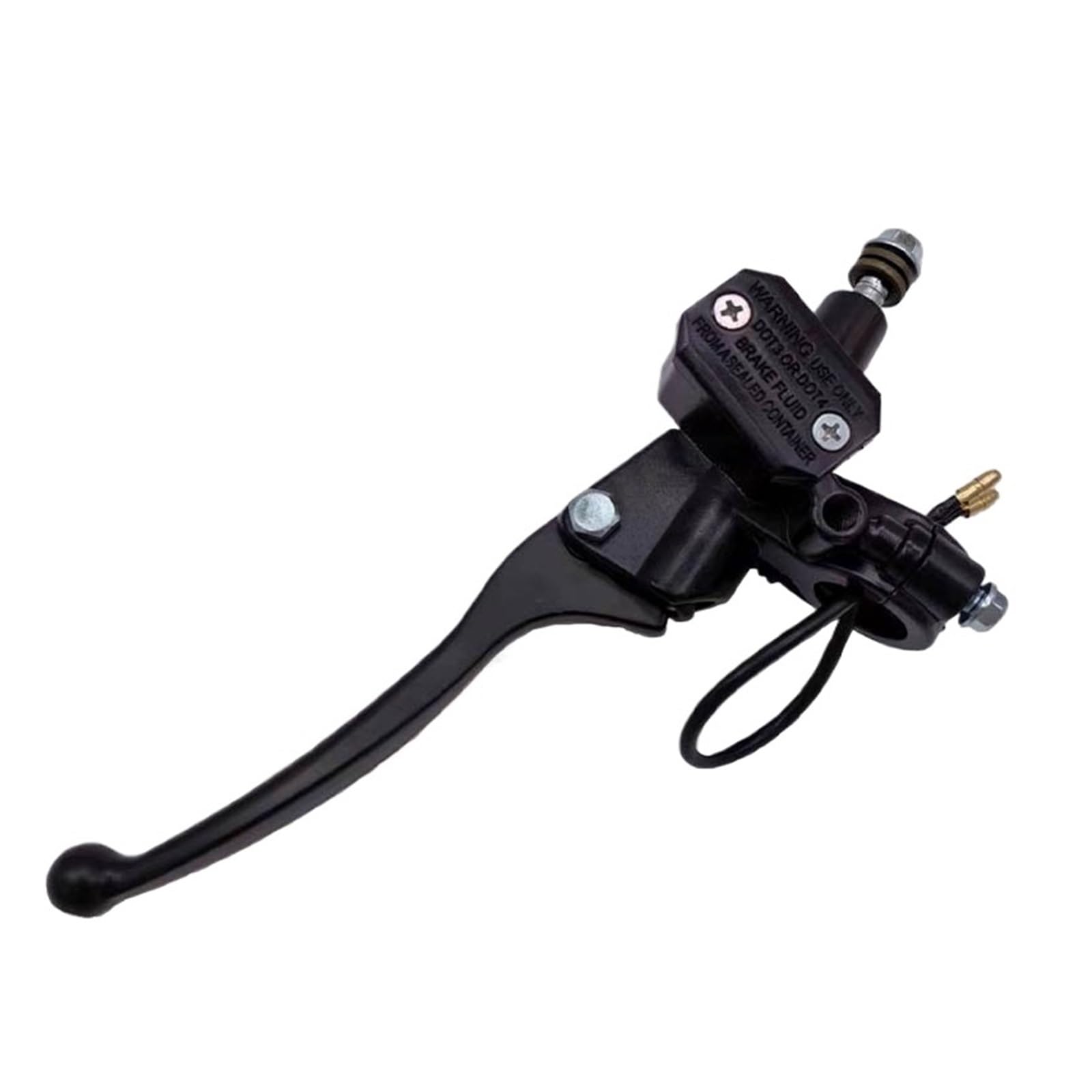 KTEBNWOSD Universal Motorcycle Master Cylinder Brake Clutch Lever Suitable for 50CC-250CC Earth Pit Bicycle Motorcycle Hydraulic Brake Clutchs Levers