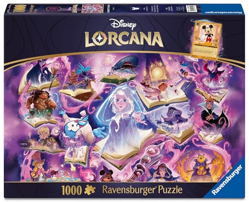 Ravensburger Disney Lorcana Glimmers of the Realm: Amethyst 1000 piece Jigsaw Puzzle for Adults and Kids Age 12 Years Up - Image 2