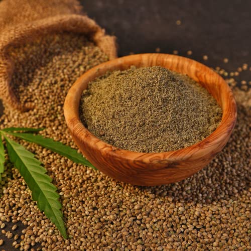 Der Hanfbayer® | Bio Hanfmehl | Backen | Naturbelassen ohne Zusatzstoffe | Made in Germany | Kohlenhydratarm | Proteinquelle - 420g