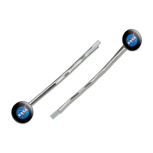 Miniatura 1 de Pinzas para peinar el cabello con logotipo oficial de albóndigas de la NASA