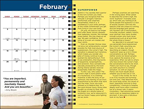 The Complete Runner's Day-By-Day Log 12-Month 2023 Planner Calendar