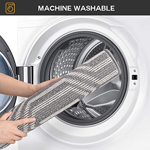 image for hicorfe Indoor Doormat,Front Back Door Mat Rubber Backing Non Slip Doo