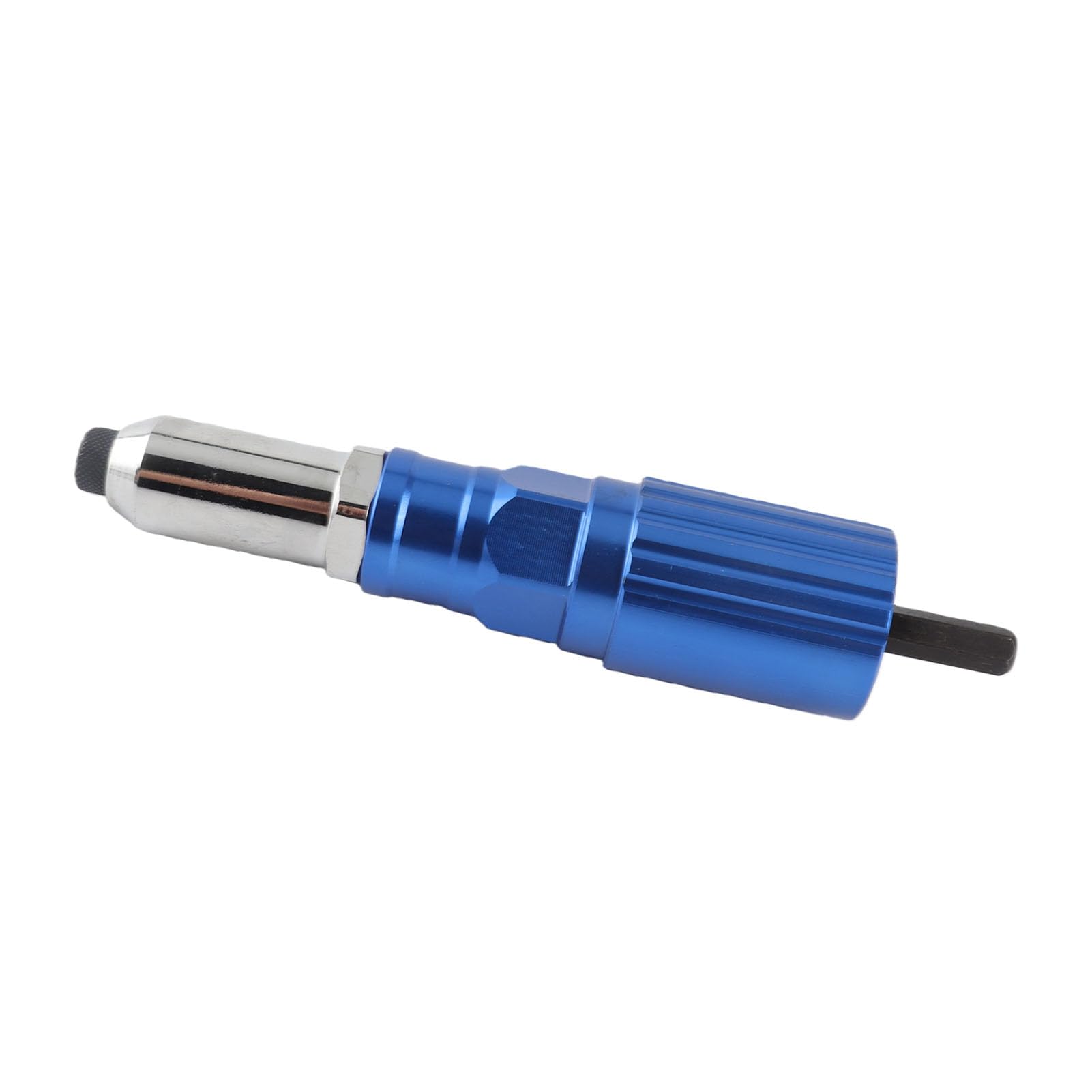 lyrlody Adattatore per Rivettatrice Elettrica, Trapano Convertitore Rivetti, Impugnatura Ergonomica Leggera per Rivetti Ciechi 2,4 3,2 4,0,8 Mm