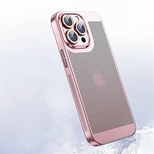 【Protezione completa】 Il film della lente di questa custodia per telefono a dissipazione del calore è completamente protetto e lo spessore della custodia del telefono è di soli 0,8 mm, che è leggero e sottile e può proteggere in modo sicuro la lente e lo schermo del telefono cellulare, con un aspetto pregiato e bello.