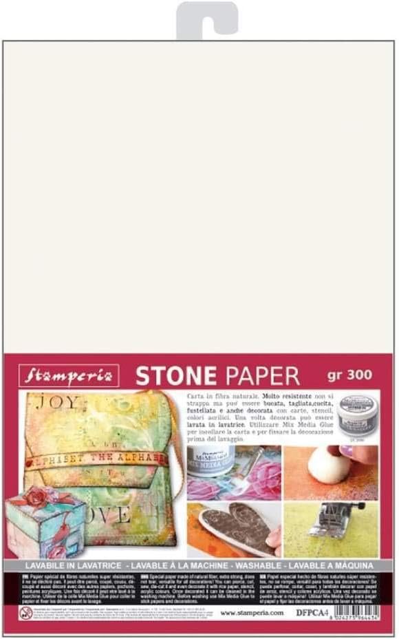 International KFT Stone Paper-A4, Multicoloured, 21 x 29.7cm