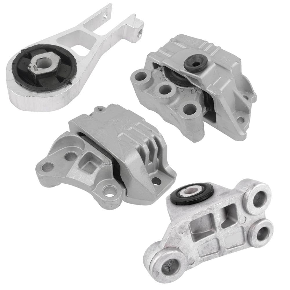 4Pcs Engine and Transmission Mount Set for 2015 2016 2017 L4 2.4L