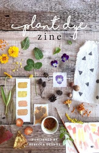 Rebecca Desnos Plant Dye Zine