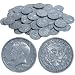 HALF-DOLLAR COINS SET OF 50 - Plastic
