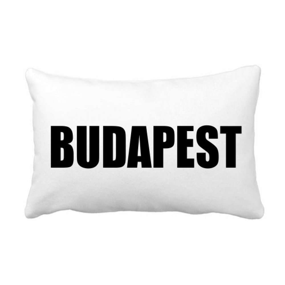 Coussin oreiller lombaire Budapest soulagement du dos et décoration colorée de canapé
