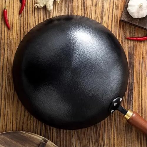 Wok de hierro sin recubrimiento 32 cm sin tapa miniatura 4