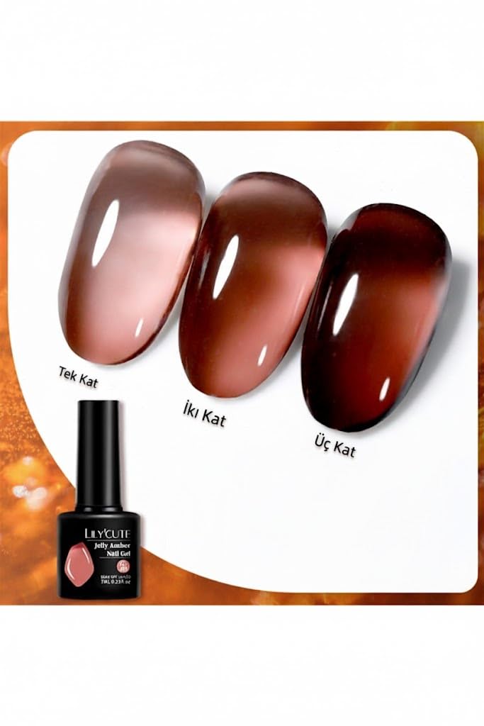 Born Pretty Lily Cute Amber Serisi Kalıcı Oje Lc-J01 (55725) 4012