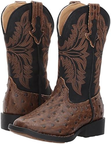 Roper Infants Cowbabies Cowboy Cool Boot, Brown, 1 | Image 6
